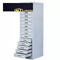 Tủ sắt sơn tĩnh điện gồm 10 ngăn kéo TU15F